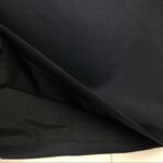 The Kooples  Wool & Leather Pencil Skirt Navy / Black Photo 3