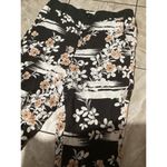 Elevenses  Anthropologie Women's Wildflower Joggers in Black Size M Elastic Waist Photo 3