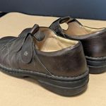 Finn Comfort Nashville Metallic Mary Jane Shoes Flats Round Toe Bronze Cushioned Silver Size 8.5 Photo 2