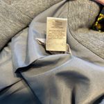 Loft Ann Taylor  Blazer Jacket Women's Knit Medium Gray Single Button Stretch‎ Photo 6