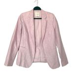 Joie  Mehira Linen Blazer Jacket, Dusty Mink Pink Size 2 Photo 2