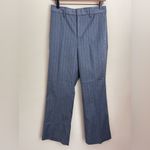 Madewell  Flare Ankle Pants Pinstripe blue 2 Photo 3