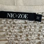 Nic+Zoe  Beige and Black Floral Women's Poncho Photo 1