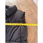 NWT NIA The Brand Nylon Puffer Vest in Black Size Large Photo 8