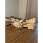 New Dolce Vita Cream Loafers 10 Women’s Slip In Pump Plastic Chain Clear Heeled Photo 8