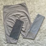Outdoor Voices Leggings 7/8 Dipped Warmup in Oatmeal/Dove/Ash S Photo 2