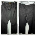 All Worthy by Hunter McGrady Black Flare Women’s Jeans Size 14P Photo 2