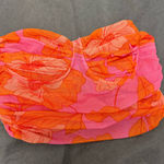 ZARA  Floral Corset Top Crop Photo 0