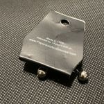 Small silver colored earrings new with original packaging Photo 2