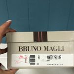 Bruno‎ Magli MADDY red and white leather pumps women’s size 8 AA made in Italy Photo 1