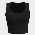 Micas Black Crop Top Photo 0