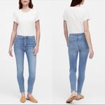 Banana Republic  High Rise Button Fly Skinny Jeans 26 Photo 1