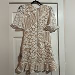 Lulus #131 • MY DEAREST WHITE LACE • SHORT SLEEVE MINI DRESS NWT Photo 6