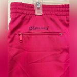 Spalding  Hot Pink Drawstring Cropped Wide Leg Athletic Pant Photo 2