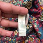 LuLaRoe  Maroon Floral Buttery Leggings Yoga Band One Size GUC #4067 Photo 2