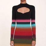 STAUD Mosaic Stripe CLARA Mini Dress size XS Photo 2