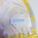 J.Crew Yellow and Grey Triangle String Bikini Top Photo 5