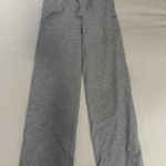 Aritzia TNA  waffle knit pants light grey Photo 0