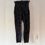 Lululemon Align High Rise Pant with Pockets 25" in Heritage Camo Deep Coal Sz 4 Photo 2