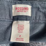 Mossimo Black Button Front Short Skirt Size 2 Photo 5