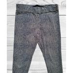 matty m  Olive Green Snake Skin Print Leggings Size Small Tall Fashion Photo 1