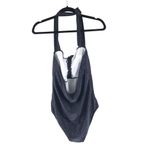 Womens Purple & Black Heart Print One Photo 1