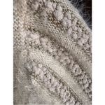 None Women’s almond color mohair style sweater size large Photo 8