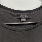 All Saints Women's Black Long Sleeve Layered Mini Knot Tie Dress Size Small Photo 1