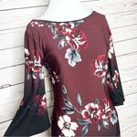 White House | Black Market NWT WHBM Ultimate Reversible Floral/Solid V-Neck Shift Dress Size XXS Photo 8