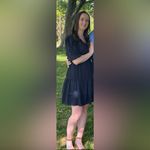 Nanette Lepore Nanette Lenore Navy‎ Blue Dress Size 6 Photo 3