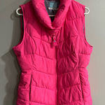 Joules Bright Pink Women's Quilted Vest size 10 Photo 0