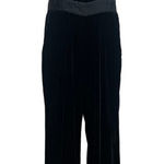 NWT STAUD Black Velvet Halter Jumpsuit Sz. 4 Photo 0
