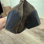 Eileen Fisher  Peer-Su Shadow Taupe Suede‎ Ankle Booties Boots size 9.5 Photo 3