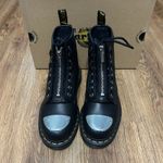 Dr. Martens 1460 MP black leather zipper lace up boots booties shoes sz 7 new Photo 1