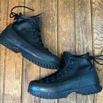 Women’s Keds lug sole leather Counter Climate Black Chuck Taylor High Photo 1