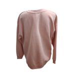 Green Tea Rosé All Day Pink Rose Sweatshirt Ladies Large Casual Cozy Cute Large Pink Photo 4