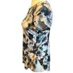 Simply Vera, Vera Wang Simply Vera‎ Vera Wang Multicolor Abstract Short Sleeve Top Women's XS Casual Photo 2