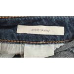 sts blue Ankle Skinny Jeans Women's Size 31 Mid Rise Dark Wash Denim Photo 7