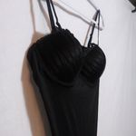 Jason Wu Black Bodysuit with Strappy Design Lace Size XL Photo 1