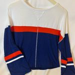 Flirtitude Flirtatude Size Medium Red white and blue NWT leisure top Photo 0