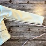 Love Tree Women's Ivory Faux Leather Jacket Photo 7