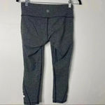 Athleta 𝅺 Grey Spacedye Criss-Cross Capri XS Photo 3