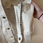 Liverpool White Denim Jacket Photo 4