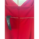 Lulus  Red Mini Dress with rhinestones size XL Christmas Lunar New Year Photo 4