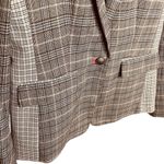 Rag and Bone  Dark Gray & Blue Check Lexington Blazer Photo 7