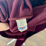 Union Made in USA 1970s Whimsygoth Burgundy Velvet Embroidered Blazer Jacket S M Red Size M Photo 6