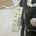 Madewell NWT High Rise Denim Shorts Womens Size 28 Black Lunar Wash Photo 1