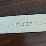 Chico's  leather belt Photo 2