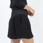 Milly A-Line Mini Skirt Black Size 0 Photo 1