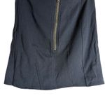 Opening Ceremony Navy Knit A-Line Preppy Zip Mini Skirt Size Medium Photo 2